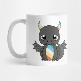 Disability pride flag dragon Mug